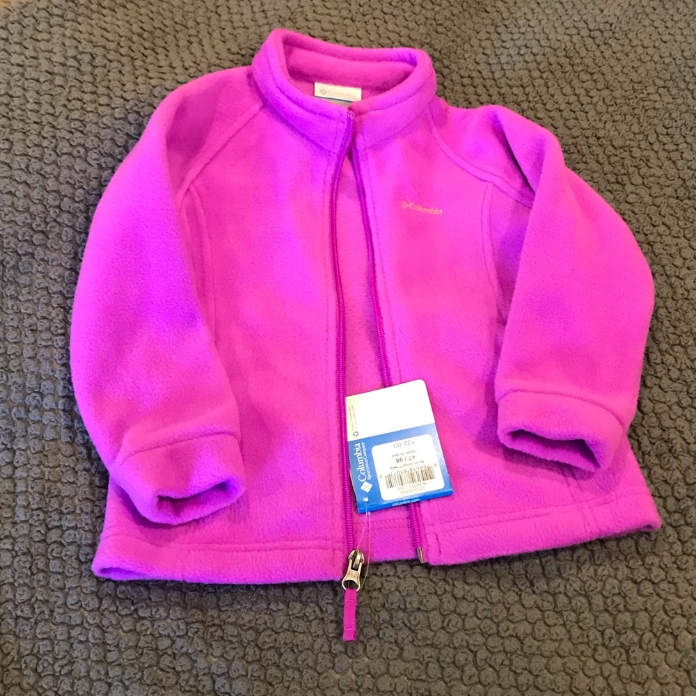 Columbia fleece toddler coat
